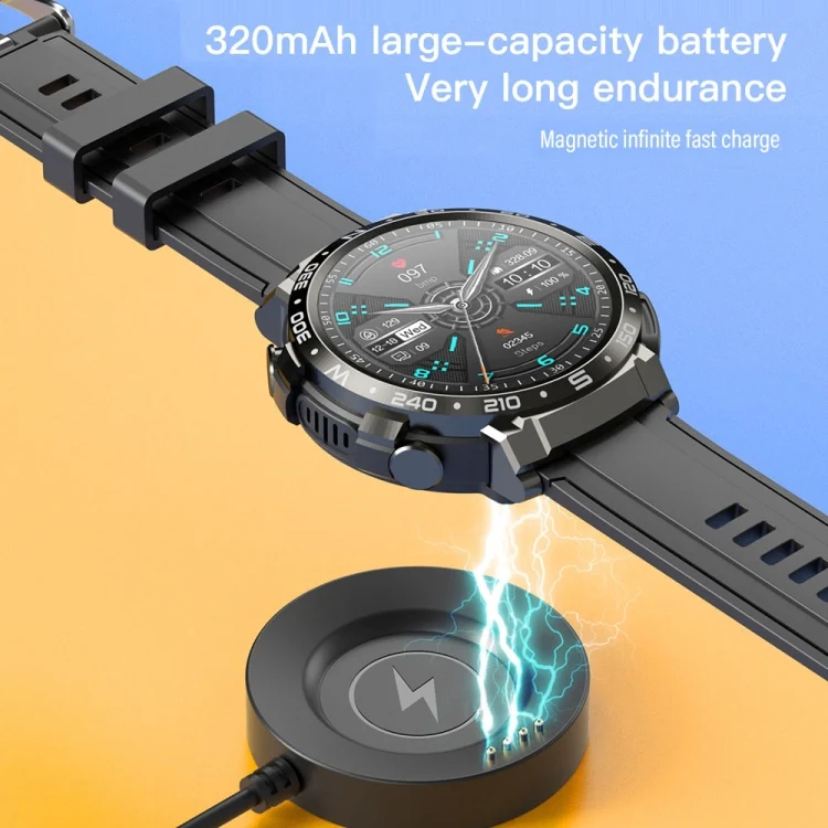 EDA005674401A_12.webp M68 Plus 1.52 inch Round Screen 2 in 1 Bluetooth Earphone Smart Watch, 512MB Memory Support Health Monitoring - Image 13