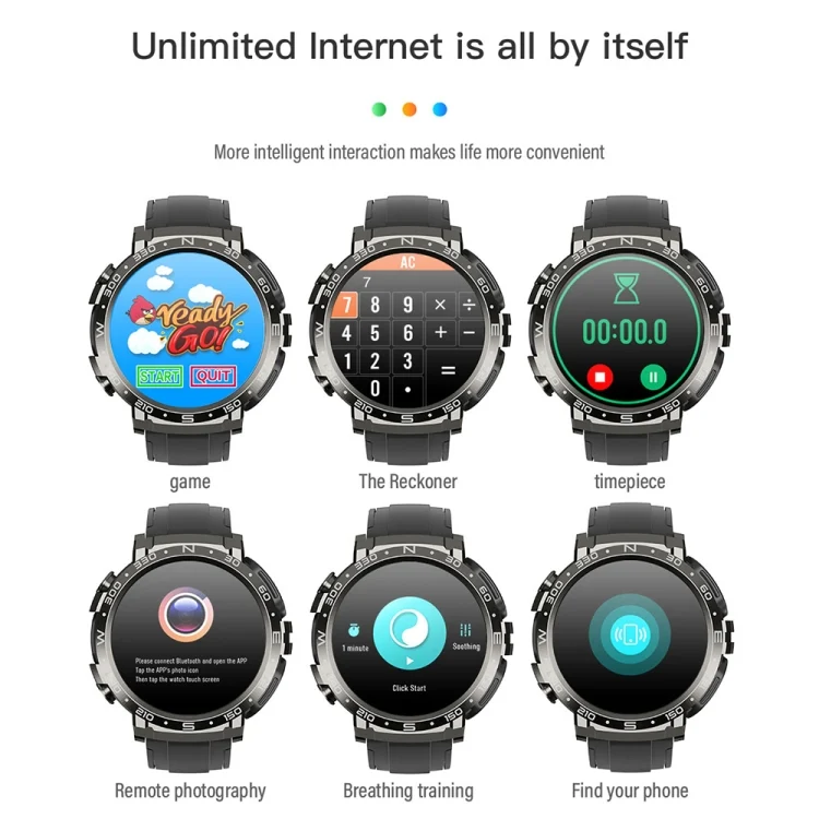 EDA005674401A_13.webp M68 Plus 1.52 inch Round Screen 2 in 1 Bluetooth Earphone Smart Watch, 512MB Memory Support Health Monitoring - Image 14