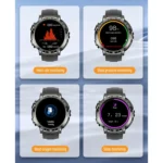 M68 Plus 1.52 inch Round Screen 2 in 1 Bluetooth Earphone Smart Watch, 512MB Memory Support Health Monitoring - Image 10