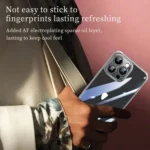 SULADA TPU Frame + Tempered Glass Transparent Phone Case, For iPhone 15 Pro Max, For iPhone 15 Pro, For iPhone 15 Plus, For iPhone 15 - Image 5