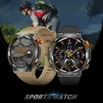 HT17 1.46 inch Round Screen Bluetooth Smart Watch, Support Health Monitoring & 100+ Sports Modes - Image 2