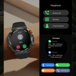 HT17 1.46 inch Round Screen Bluetooth Smart Watch, Support Health Monitoring & 100+ Sports Modes - Image 7