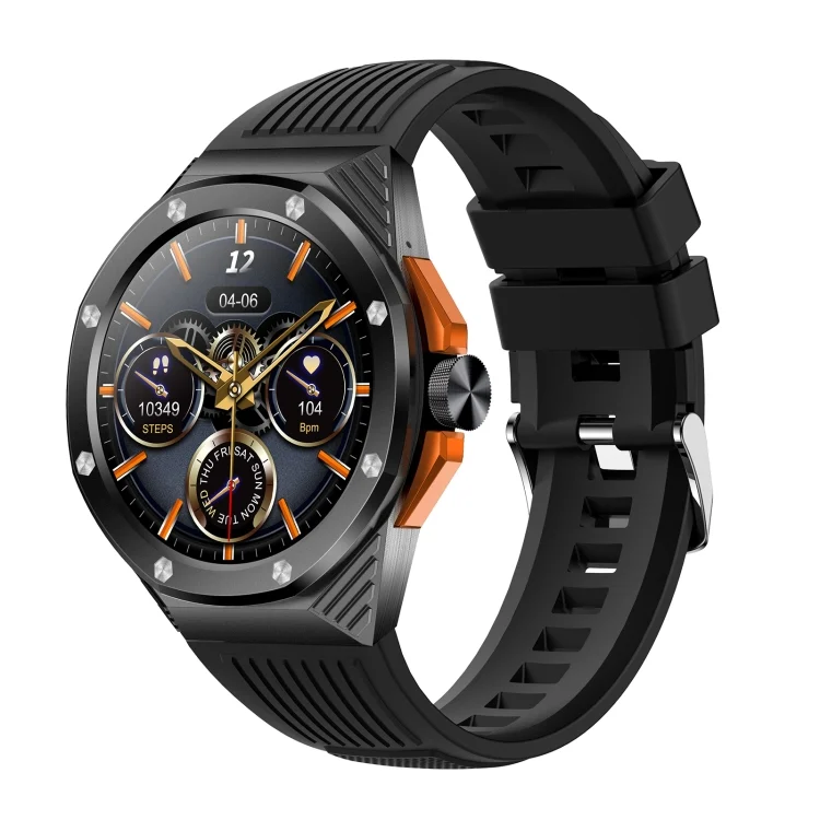 HT8 1.46 inch Round Screen Bluetooth Smart Watch, Support Health Monitoring & 100+ Sports Modes & Alipay