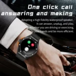 HT8 1.46 inch Round Screen Bluetooth Smart Watch, Support Health Monitoring & 100+ Sports Modes & Alipay - Image 3