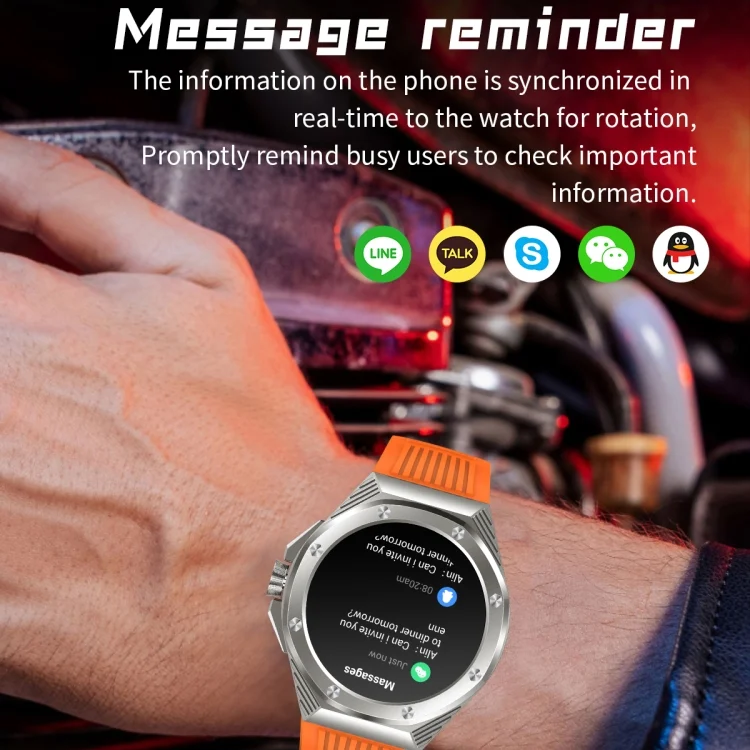 EDA0056758_B3.webp HT8 1.46 inch Round Screen Bluetooth Smart Watch, Support Health Monitoring & 100+ Sports Modes & Alipay - Image 4