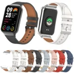 18mm Microfiber Sewing Leather Watch Band - Image 2