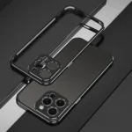 Aurora Series Lens Protector + Metal Frame Phone Case, For iPhone 15 Pro Max, For iPhone 15 Pro