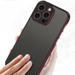 Aurora Series Lens Protector + Metal Frame Phone Case, For iPhone 15 Pro Max, For iPhone 15 Pro - Image 6