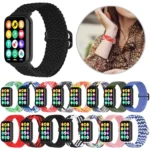 18mm Buckle Nylon Braided Watch Band - Image 2
