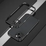 Aurora Series Lens Protector + Metal Frame Phone Case, For iPhone 15 Plus, For iPhone 15