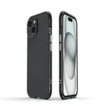 Aurora Series Lens Protector + Metal Frame Phone Case, For iPhone 15 Plus, For iPhone 15 - Image 2
