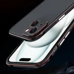 Aurora Series Lens Protector + Metal Frame Phone Case, For iPhone 15 Plus, For iPhone 15 - Image 4