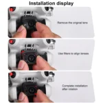 For DJI Mini 4 Pro STARTRC Drone Lens Filter - Image 9