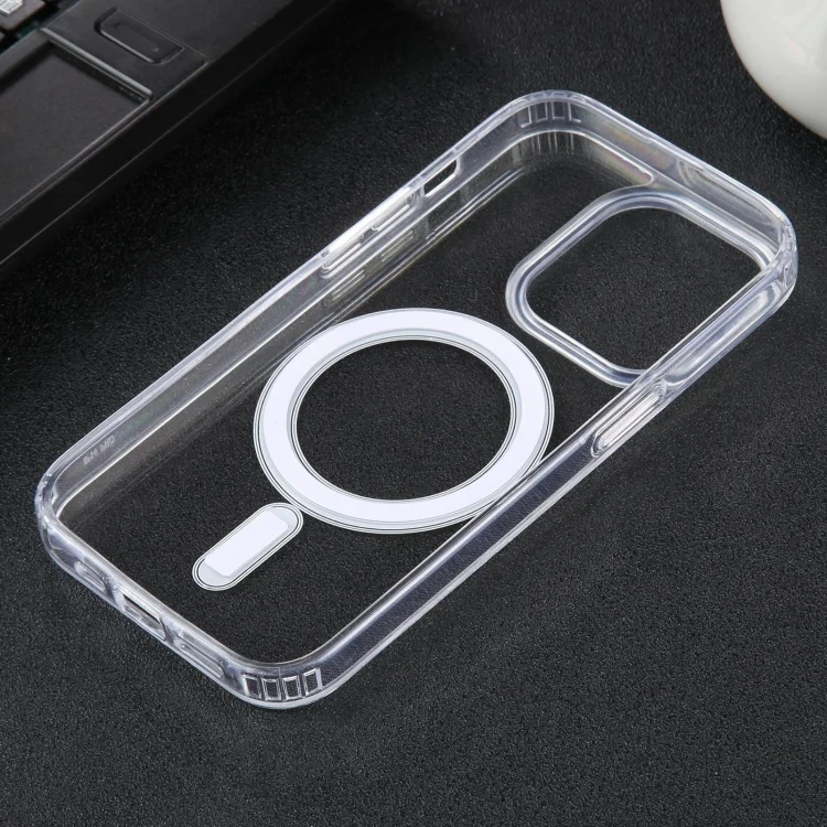 EDA005687601A_4.webp GEBEI MagSafe Magnetic Transparent Phone Case, For iPhone 15 Pro Max, For iPhone 15 Pro, For iPhone 15 Plus, For iPhone 15 - Image 5