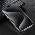 GEBEI Acrylic Phone Case, For iPhone 15 Pro Max, For iPhone 15 Pro, For iPhone 15 Plus, For iPhone 15 - Image 3