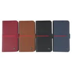 GEBEI Top-grain Horizontal Flip Leather Phone Case, For iPhone 15 Pro Max, For iPhone 15 Pro, For iPhone 15 Plus, For iPhone 15 - Image 2