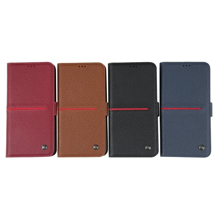 EDA0056879_B1.webp GEBEI Top-grain Horizontal Flip Leather Phone Case, For iPhone 15 Pro Max, For iPhone 15 Pro, For iPhone 15 Plus, For iPhone 15 - Image 2