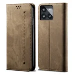 Denim Texture Casual Style Horizontal Flip Leather Case, For Xiaomi Redmi K70/K70 Pro