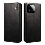 Oil Wax Crazy Horse Texture Leather Phone Case, For Xiaomi Redmi K70/K70 Pro