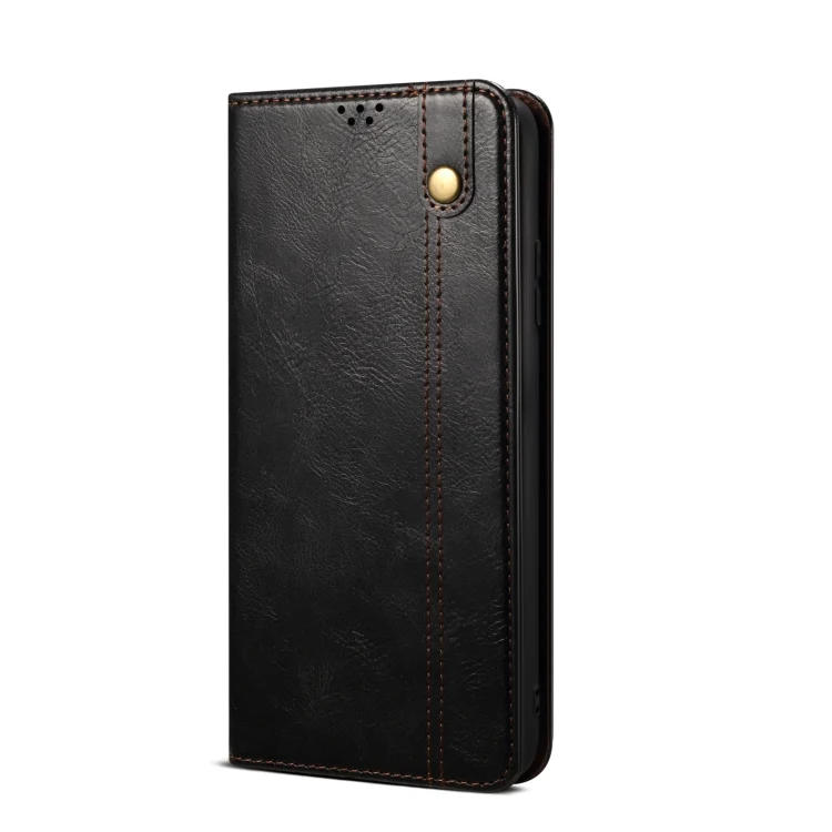 EDA005694906A_1.webp Oil Wax Crazy Horse Texture Leather Phone Case, For Xiaomi Redmi K70/K70 Pro - Image 2