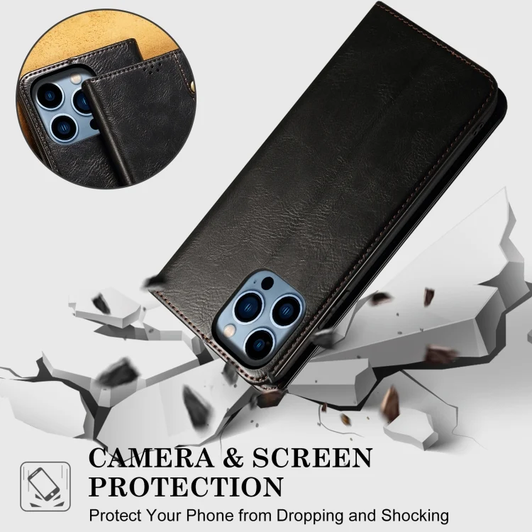 EDA005694911A_7.webp Oil Wax Crazy Horse Texture Leather Phone Case, For Xiaomi Redmi 13 4G Global, For Xiaomi Redmi Turbo 3, For Xiaomi Redmi Note 13 4G Global, For Xiaomi Redmi 13C 5G Global, For Xiaomi Redmi K70E - Image 8