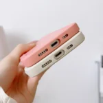 Wave Edge Silicone Phone Case, For iPhone 15 Pro Max, For iPhone 15 Pro, For iPhone 15 Plus, For iPhone 15 - Image 6