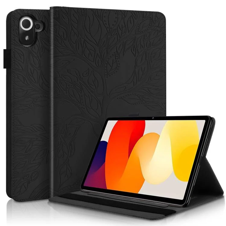 Tree Life Series Embossed Leather Tablet Case, For Xiaomi Redmi K Pad, For Xiaomi Redmi Pad 2, For Xiaomi Pad 7 / 7 Pro, For Xiaomi Redmi Pad SE 8.7 4G