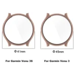 PC + Tempered Glass Film Integrated Watch Case - Image 2