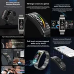K7 1.14 inch TFT Screen Smart Call Bracelet, BT Call / Heart Rate / Blood Pressure / Blood Oxygen - Image 2