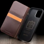 QIALINO Classic Gen2 Genuine Leather Phone Case, For iPhone 15 Pro Max, For iPhone 15 Pro, For iPhone 15 Plus, For iPhone 15 - Image 7