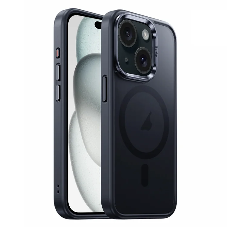EDA005734703C.webp Benks Skin Feel Series MagSafe Magnetic Shockproof Phone Case, For iPhone 15 Pro Max, For iPhone 15 Pro, For iPhone 15 Plus, For iPhone 15 - Image 1
