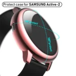 Electroplate PC Protective Case with Tempered Glass Film - Image 4