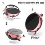 Electroplate PC Protective Case with Tempered Glass Film - Image 8