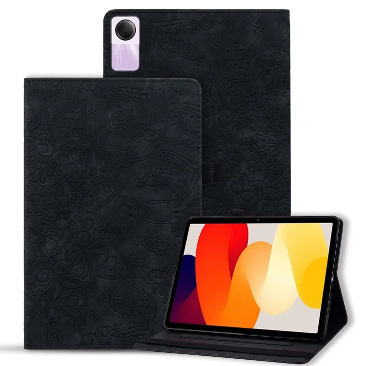 Calf Texture Embossed Leather Tablet Case, For Xiaomi Redmi Pad SE, For Xiaomi Pad 6 / Pad 6 Pro