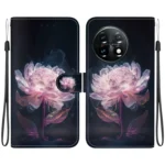 Crystal Texture Colored Drawing Leather Phone Case, For OnePlus 11