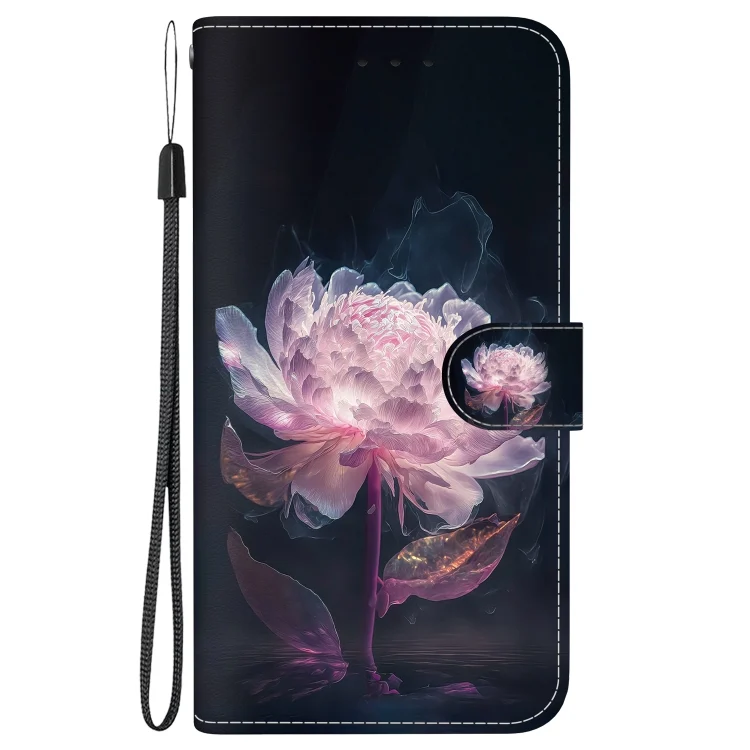 EDA005762710A_1.webp Crystal Texture Colored Drawing Leather Phone Case, For OnePlus Nord CE4 5G - Image 2
