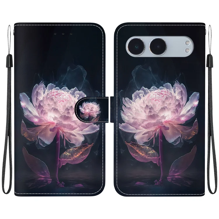 Crystal Texture Colored Drawing Leather Phone Case, For OnePlus Nord 4