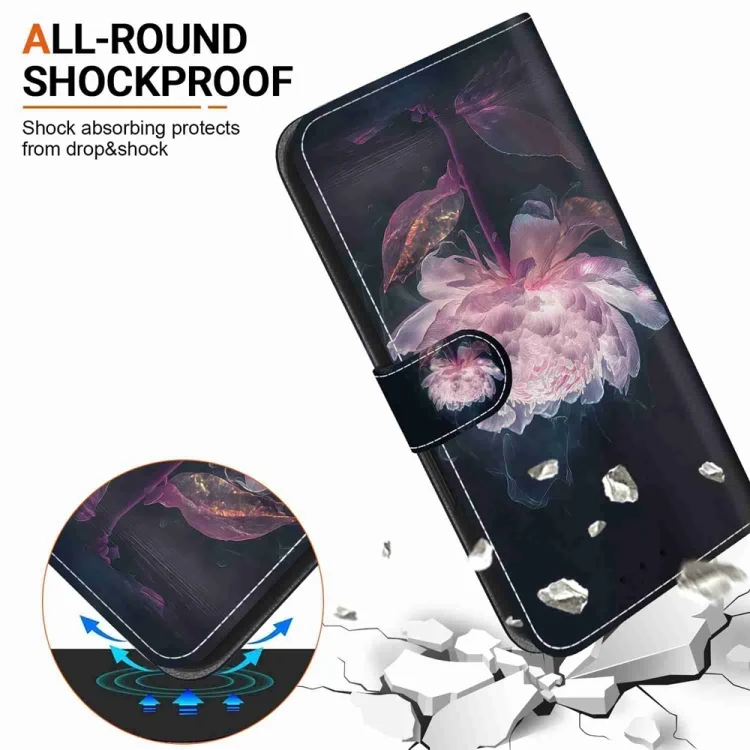 EDA005762712A_6.webp Crystal Texture Colored Drawing Leather Phone Case, For OnePlus Nord 4 - Image 7
