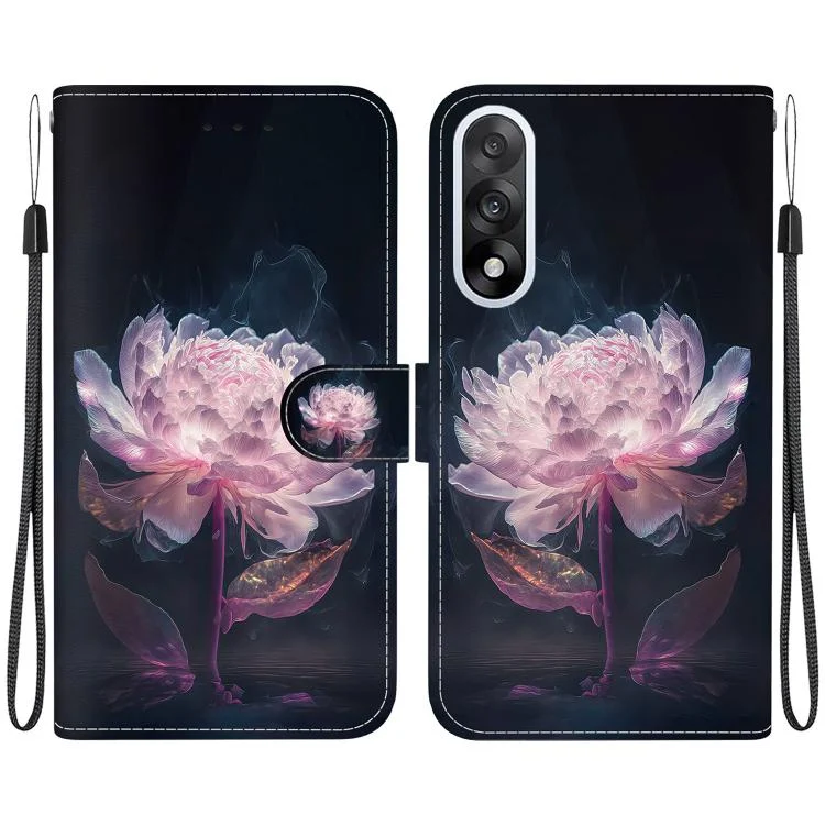 Crystal Texture Colored Drawing Leather Phone Case, For OnePlus Ace 5 Ultra / Nord 5 5G