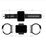 DM100 2.86 inch IPS Full Screen Smart Sport Watch, Support Independent Card Insertion / Multiple Sports Modes / Heart Rate Monitoring / Step Counting - Image 13