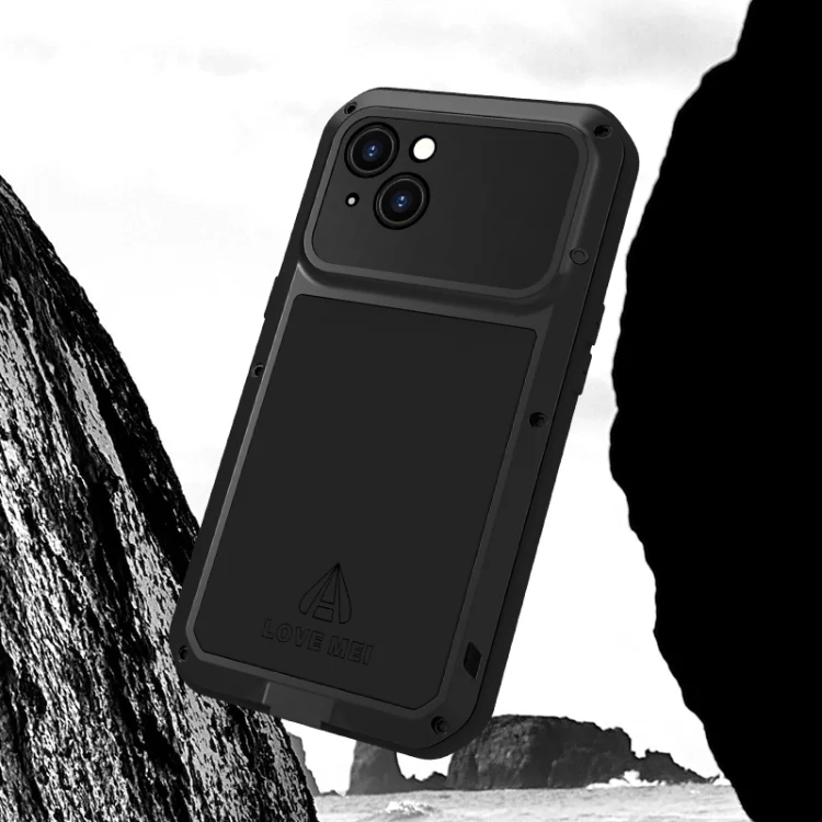 EDA005856601A_2.webp LOVE MEI Metal Shockproof Life Waterproof Dustproof Phone Case, For iPhone 15 - Image 3