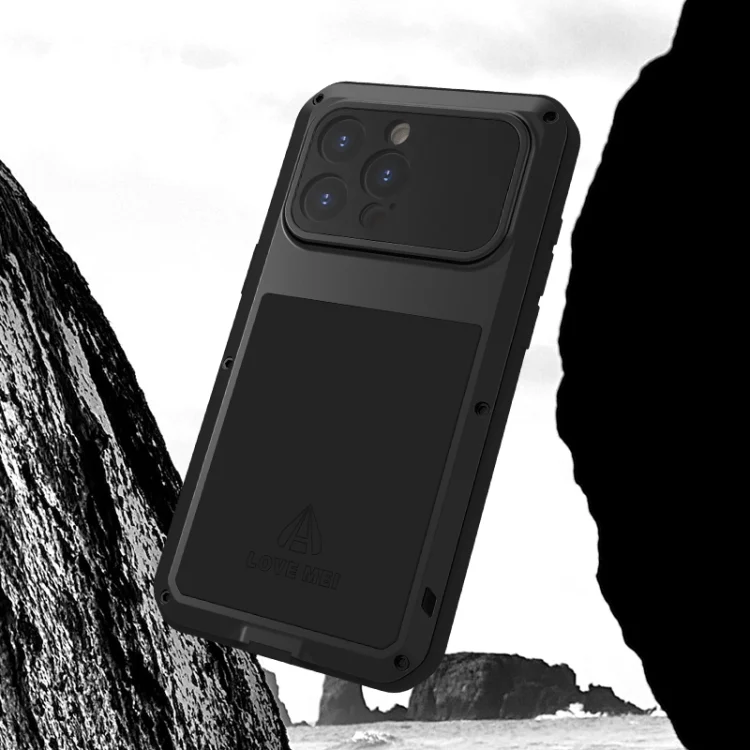 EDA005856604A_2.webp LOVE MEI Metal Shockproof Life Waterproof Dustproof Phone Case, For iPhone 15 Pro Max, For iPhone 15 Pro, For iPhone 15 Plus - Image 3
