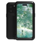 LOVE MEI Metal Shockproof Life Waterproof Dustproof Phone Case, For iPhone 16 Pro Max, For iPhone 16 Pro, For iPhone 16
