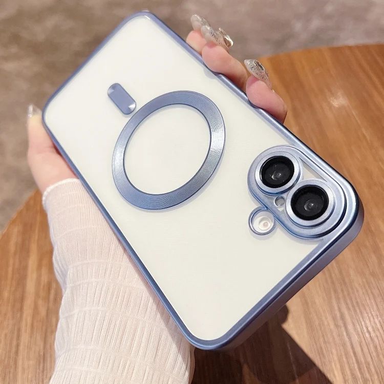 MagSafe Magnetic Frosted TPU Phone Case, For iPhone 16 Plus, For iPhone 16