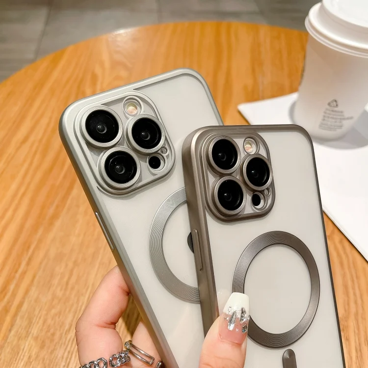 EDA0058596_B2.webp MagSafe Magnetic Frosted TPU Phone Case, For iPhone 11 Pro Max, For iPhone 11 - Image 3