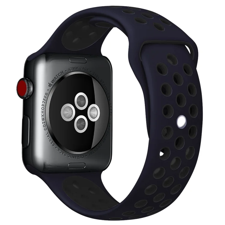 Sport Silicone Watchband Standard Edition, For Apple Watch Series 8&7 41mm / SE 2&6&SE&5&4 40mm / 3&2&1 38mm