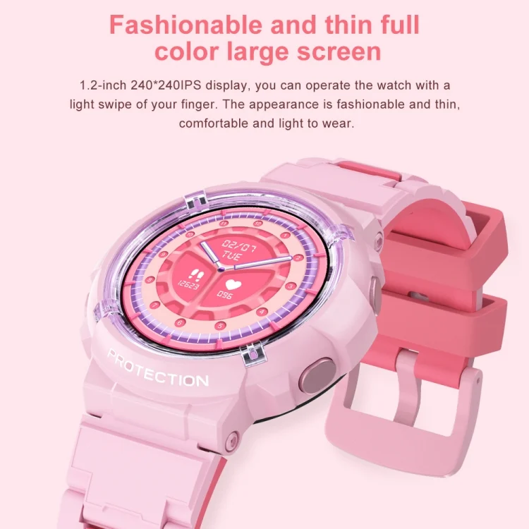 EDA0058639_B1.webp HT19 1.2 inch Round Screen IP68 Children Smart Watch, Support Sleep Monitoring - Image 2