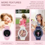 HT19 1.2 inch Round Screen IP68 Children Smart Watch, Support Sleep Monitoring - Image 12