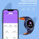HT19 1.2 inch Round Screen IP68 Children Smart Watch, Support Sleep Monitoring - Image 9