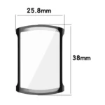 Full Coverage TPU Electroplated Watch Protective Case - Image 2